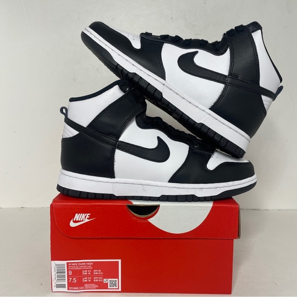 Nike Shoes - Nike Dunk High WMNS “Panda/Black White” 2023
